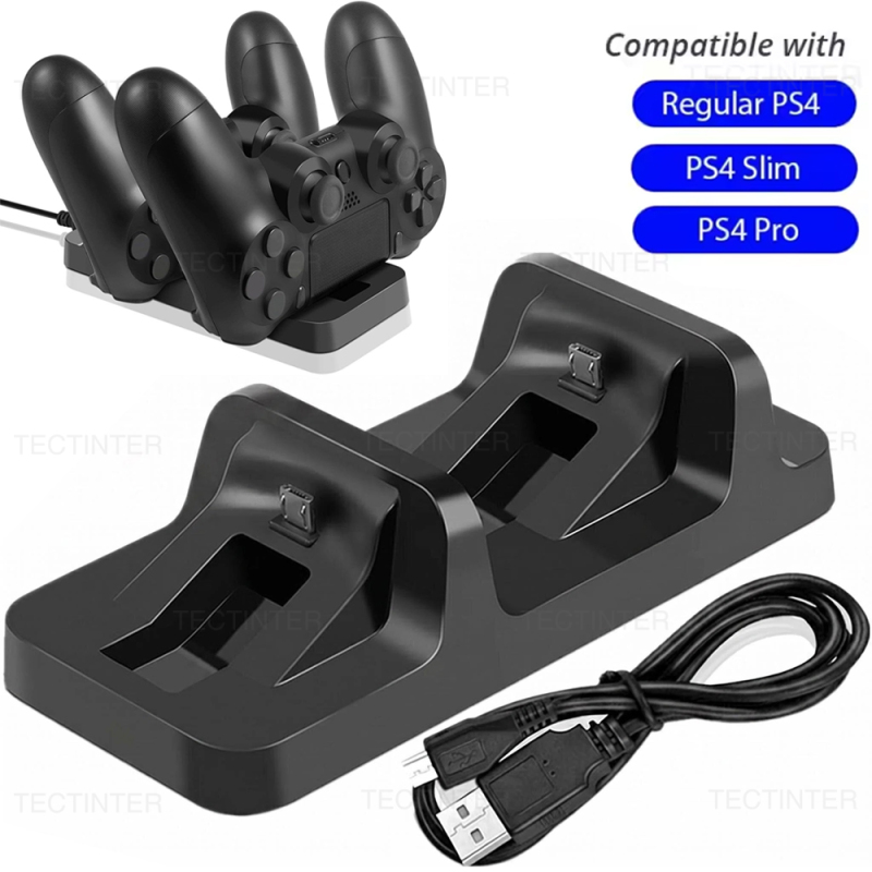 Gaming Console Tv - Dual Charger Dock Station For PS4