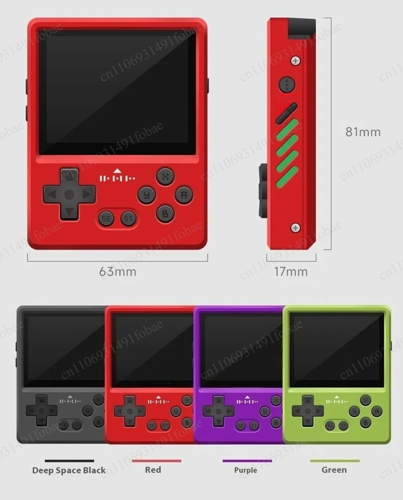 All Metal CNC Retro Handheld G - Gaming Console All recension och pris