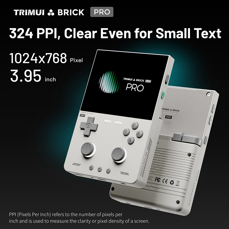 NEW TRIMUI BRICK PRO 3.95 Inch - Gaming Console Under 5000 recension och pris