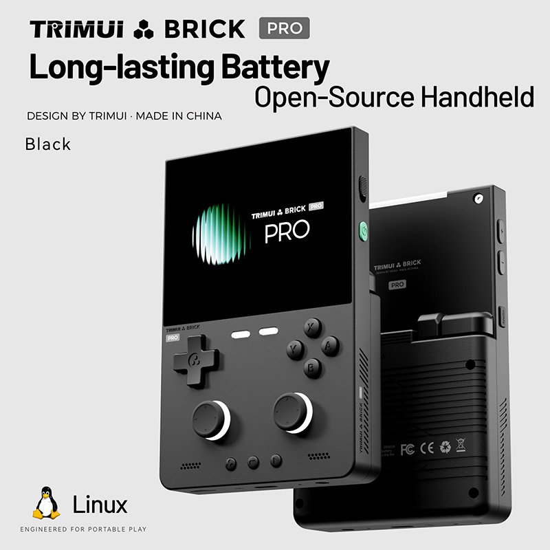 NEW TRIMUI BRICK PRO Retro Han - Gaming Console Under 5000 recension och pris
