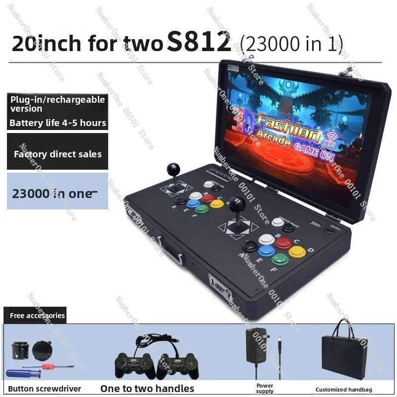Portable Retro Arcade Game Con - Gaming Console Tv recension och pris