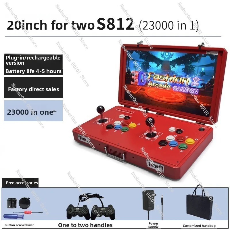Portable Retro Arcade Game Con - Gaming Console Tv recension och pris